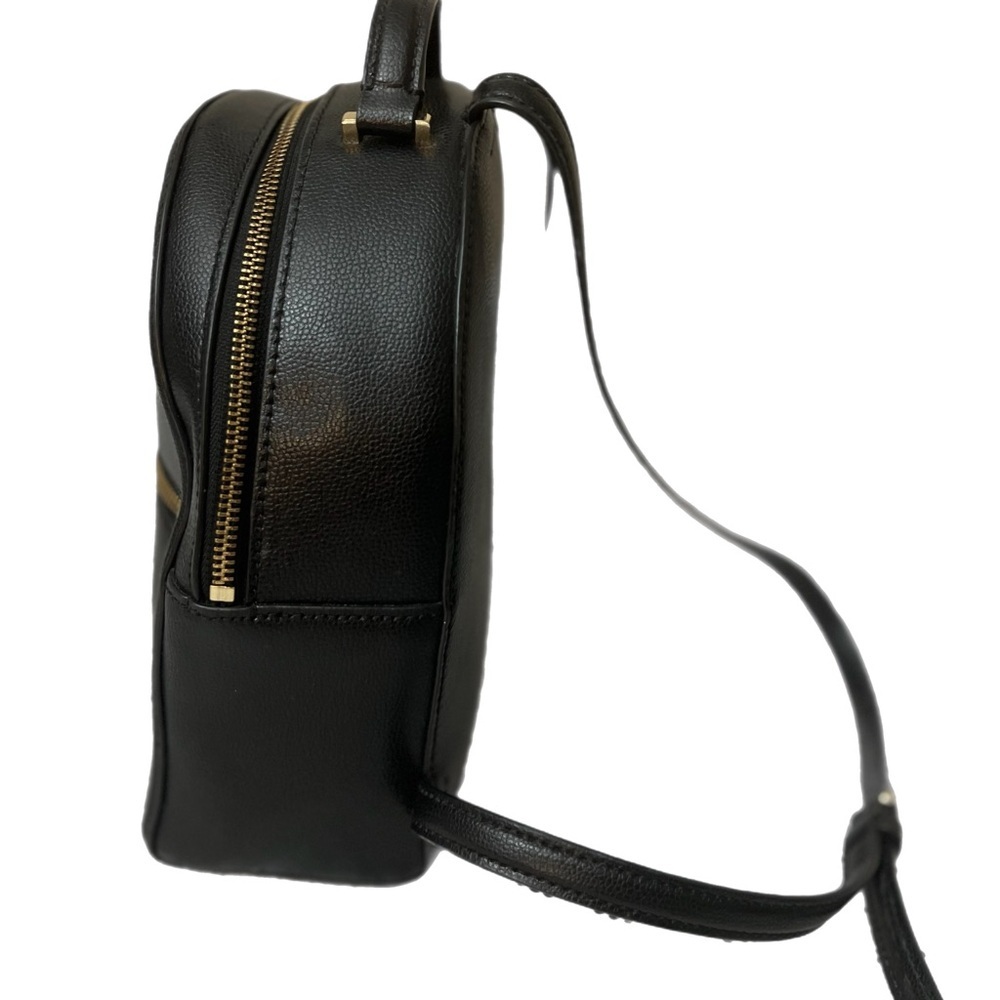 Kate Spade Black Backpack with Gold Accents NWOT - Picture 4 of 9